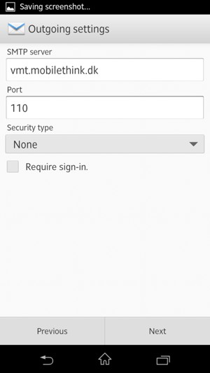 Uncheck the Require sign-in checkbox and select Next