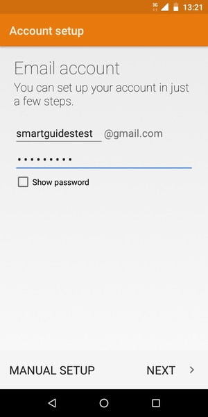 Enter your Hotmail address and Password. Select NEXT