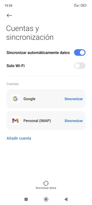 Seleccione Google