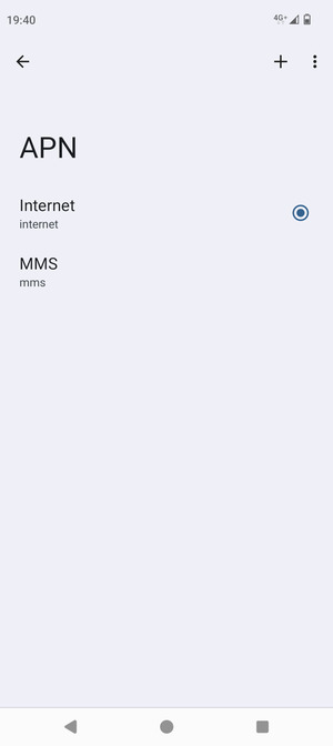 Votre téléphone est maintenant configuré pour les MMS