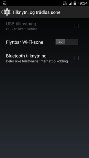 Velg Flyttbar Wi-Fi-sone