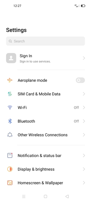 Select Other Wireless Connections