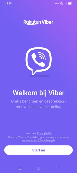 Uw app is klaar voor gebruik