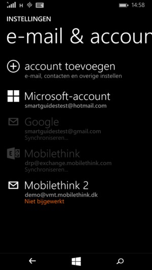 Uw contactpersonen van Google worden nu gesynchroniseerd met uw Lumia