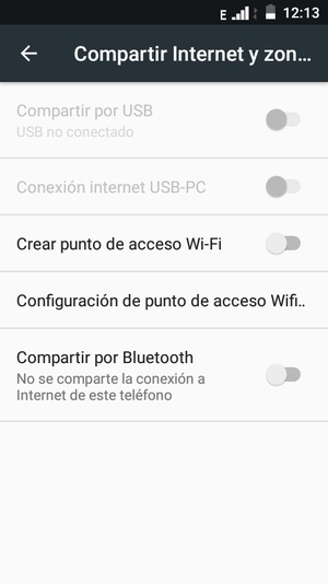 Seleccione Configuración de punto de acceso Wifi..