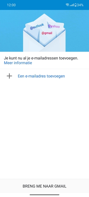 Selecteer Een e-mailadres toevoegen