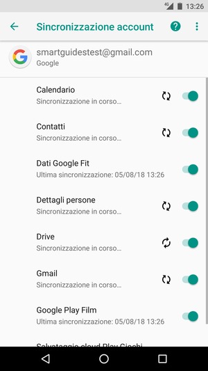 I tuoi contatti di Google verranno ora sincronizzati con il tuo telefono