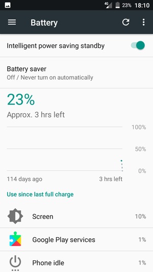 Select Battery saver