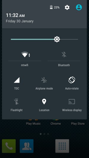 Turn off Wi-Fi, Bluetooth and Location