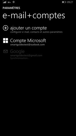 Vos contacts Google vont maintenant être synchronisés avec votre Lumia