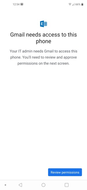 Select Review permissions