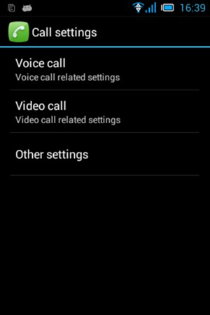 Select Voice call