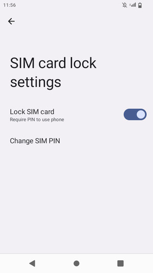 Select Change SIM PIN