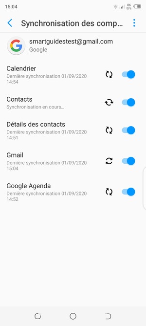 Vos contacts Google vont maintenant être synchronisés avec votre smartphone