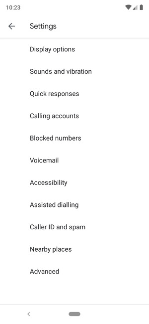 Select Voicemail