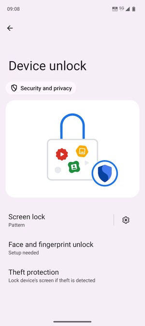 Your phone is now secure with a screen lock