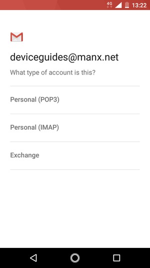Select Personal (IMAP)