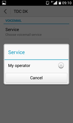 Select My operator