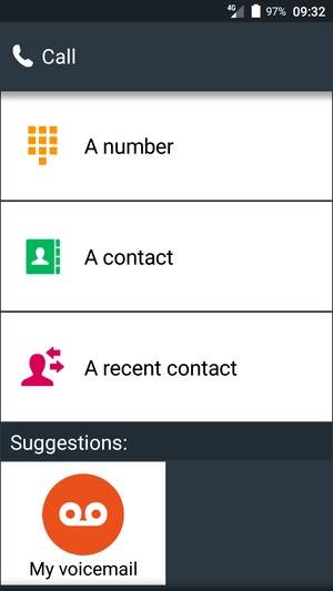 Select A contact