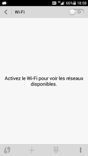 Activer Wi-Fi