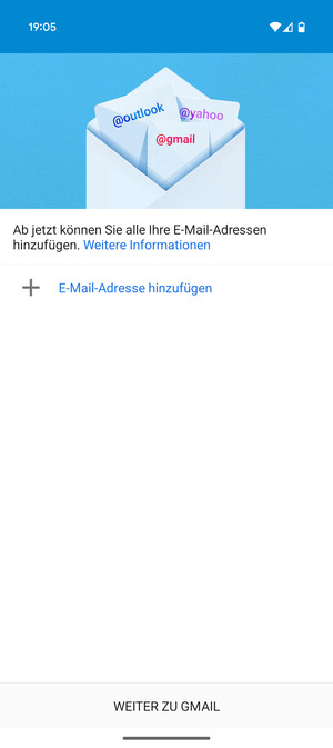 Wählen Sie E-Mail-Adresse hinzufügen