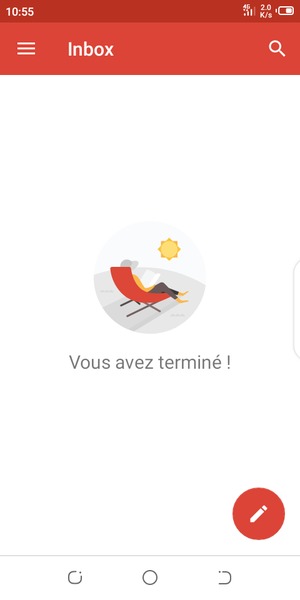 Votre messagerie Gmail est prête à l'emploi