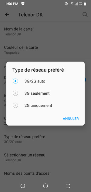 Sélectionnez votre option préférée