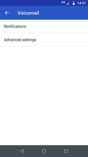 Select Advanced settings