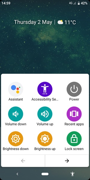 Select Recent apps