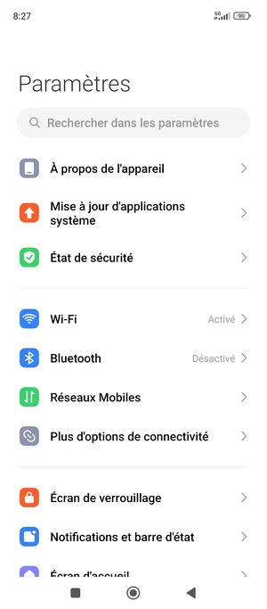 Sélectionnez Plus d'options de connectivité