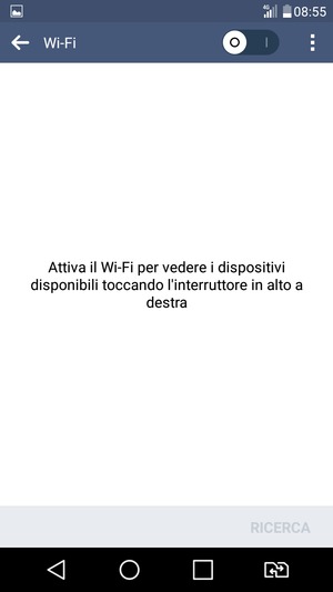 Attiva Wi-Fi