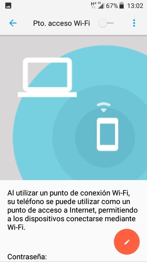 Active Pto. acceso Wi-Fi