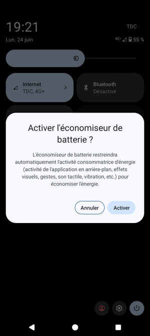 Sélectionnez Activer