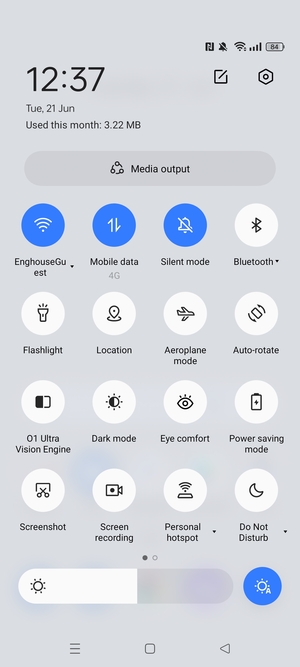 Select Silent mode to change to sound mode again