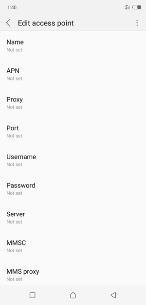 Set up Internet - Infinix Hot 7 - Android 8.1 - Device Guides