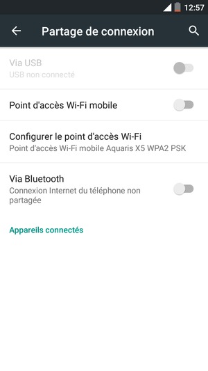 Sélectionnez Configurer le point d'accès Wi-Fi