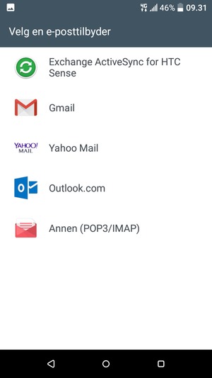 Velg Gmail