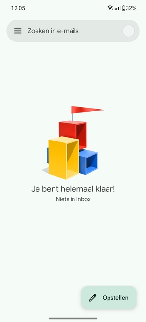 Uw Hotmail is klaar voor gebruik