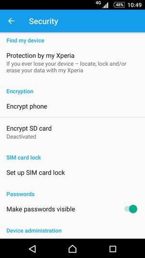 To change the PIN for the SIM card, return to the Security menu and scroll to and select Set up SIM card lock