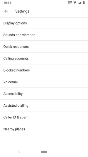 Select Voicemail