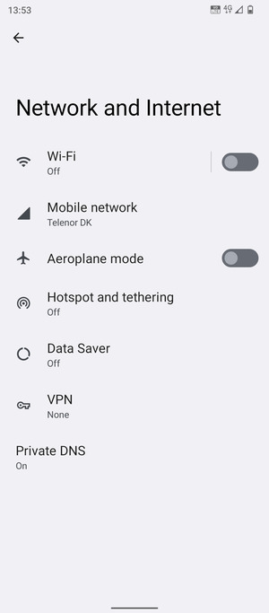 Select Mobile network