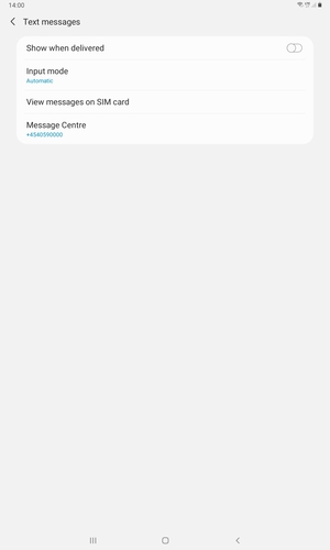 Select Message Centre