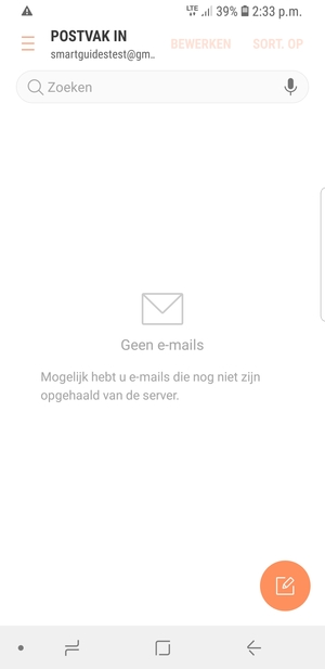 Uw Gmail is klaar voor gebruik