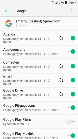 Uw contactpersonen van Google worden nu gesynchroniseerd met uw smartphone