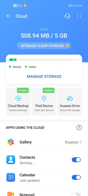 Select Cloud Backup
