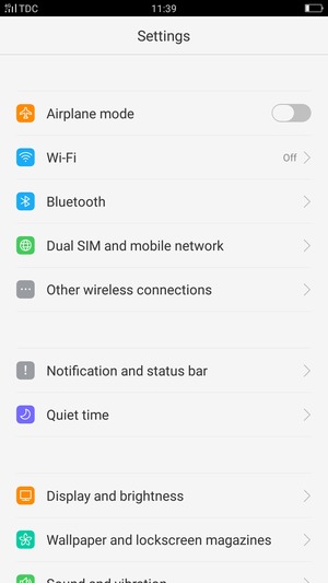 Select Other wireless connections