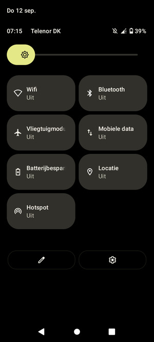 Selecteer Batterijbesparing