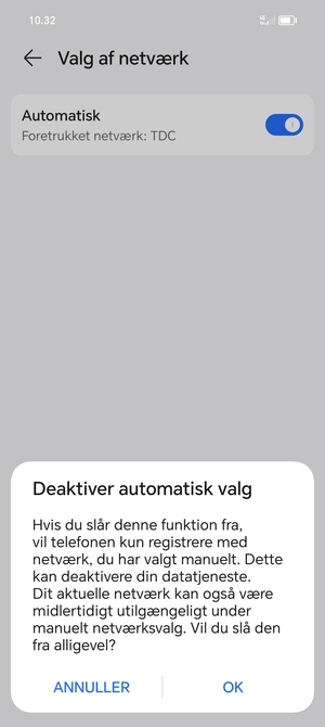 Vælg OK