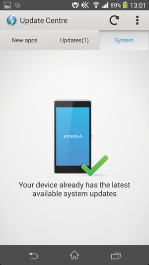 sony update android