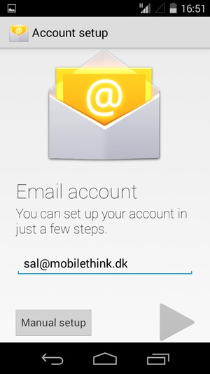 Enter your email address. Select Next